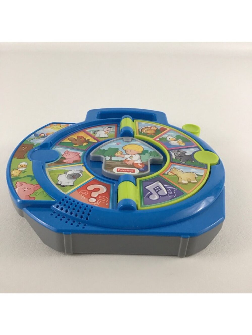Fisher Price World Of Animals See N Say Talking Toy 2015 Barnyard Sounds Learn - Picture 2 of 7